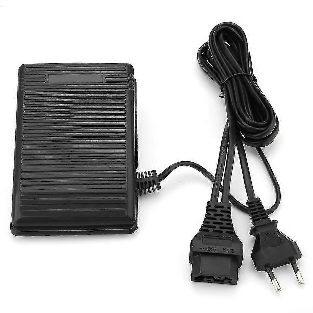 Momentary Foot Controller Pedal Switch for Sewing Machine EU Plug 220V