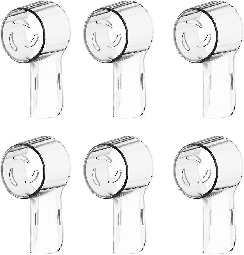 6pcs Toothbrush Covers Caps Compatible with Oral B Replacement Heads