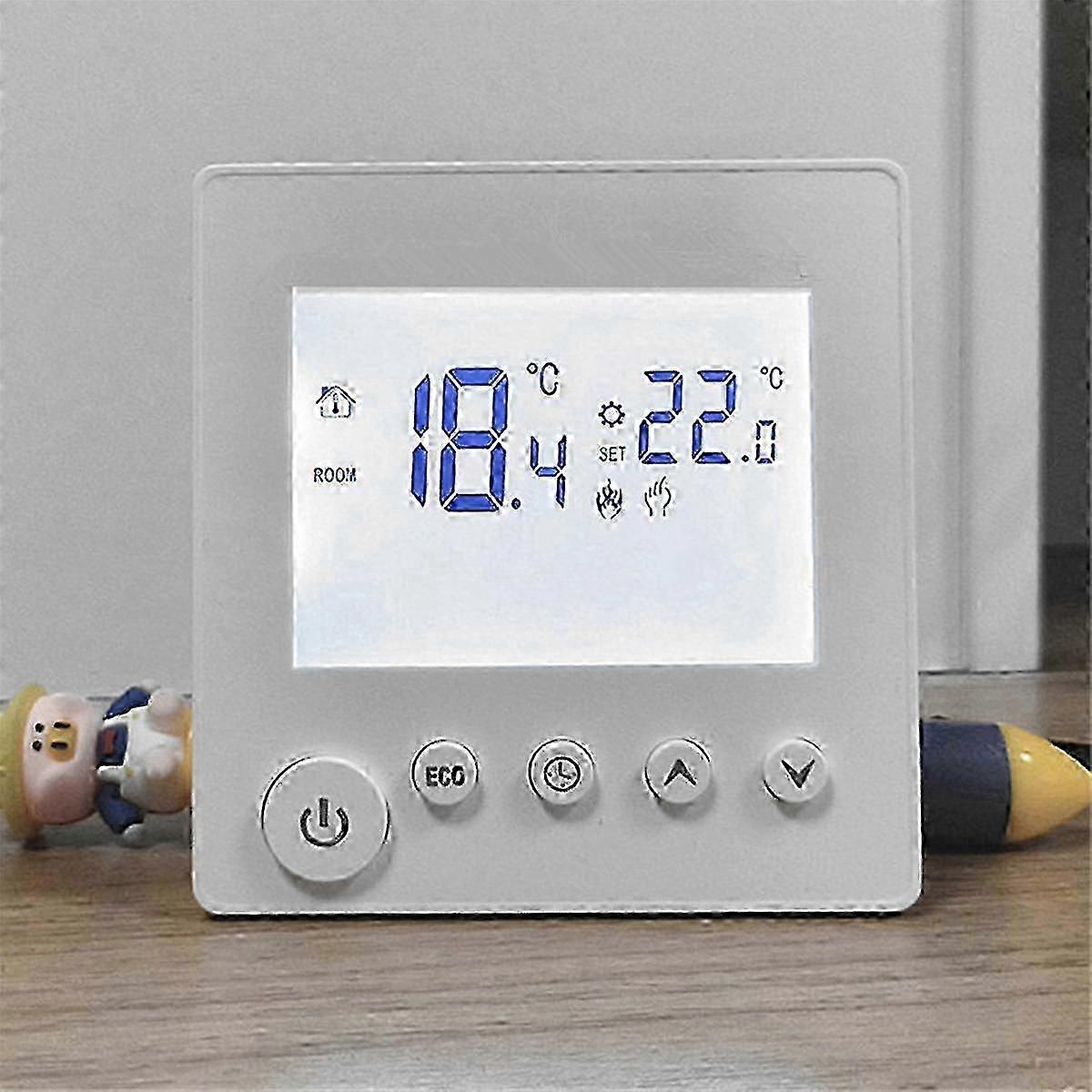 AC95V-240V Electric Floor Heating Thermostat House Room Thermostat Temperature Controller Digital LCD Display K1H16A