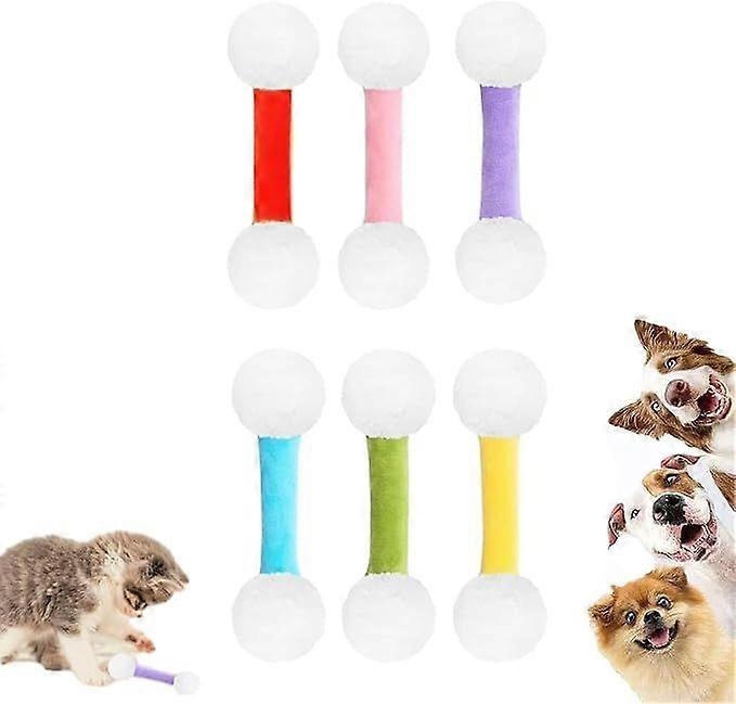 Q Tip Cat Toy, Soft Plush Kicker Toys, Giant Cotton Swab Cat Toy, Swabs Catnip Toys Set, Designed for Indoor Pets, Sturdy Teething Chew Toy