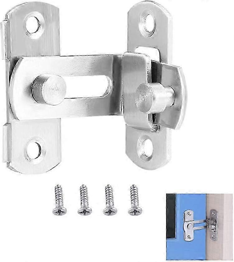 Right angle deadbolt lock (2 pieces)