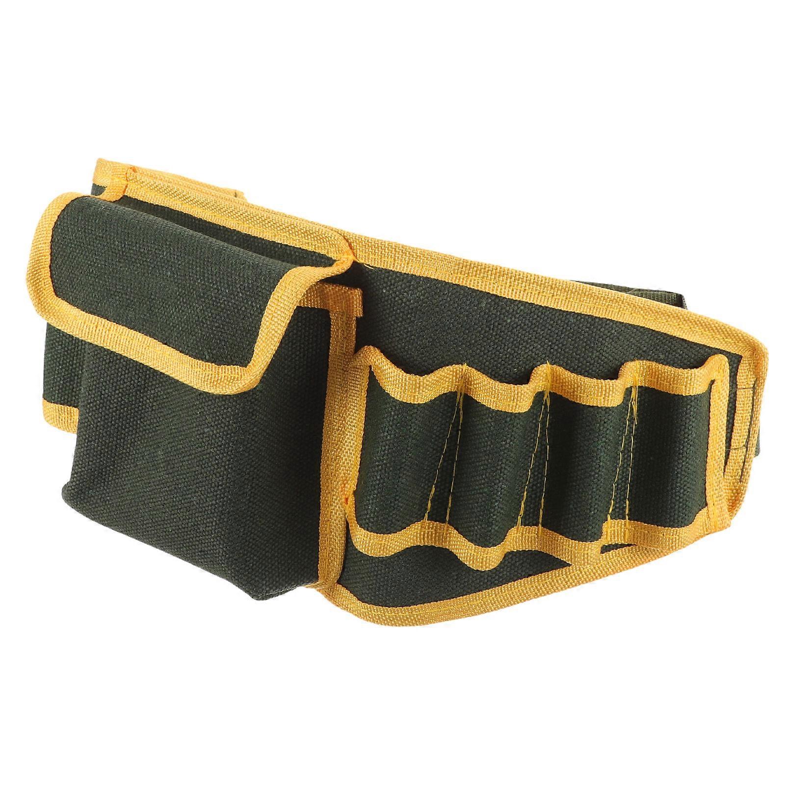 Multi-purpose Tool Bag Construction Workers Utility Pouch Comfortable Carry 1Set