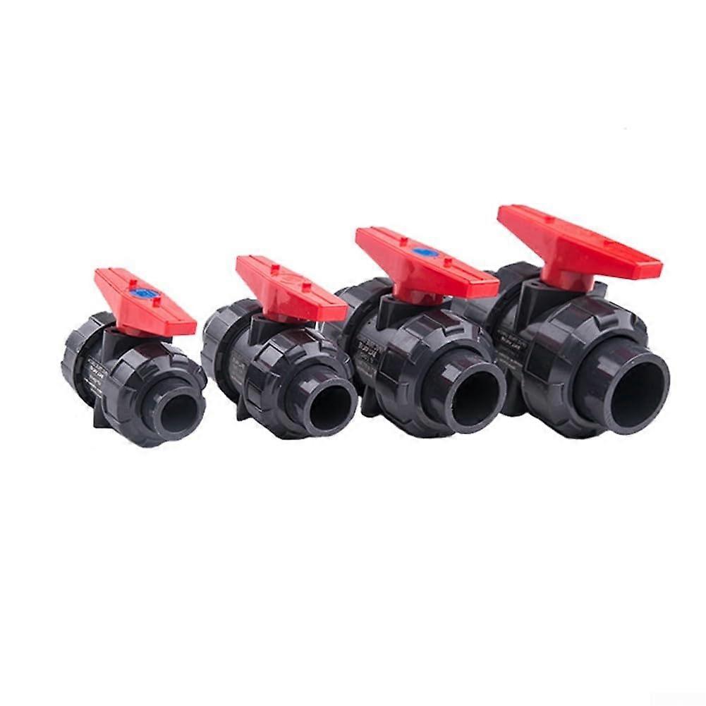 Premium UPVC Union Ball Valve DN40 for Water Protection Projects, Long Life, Durable, Reliable Water Control Solution