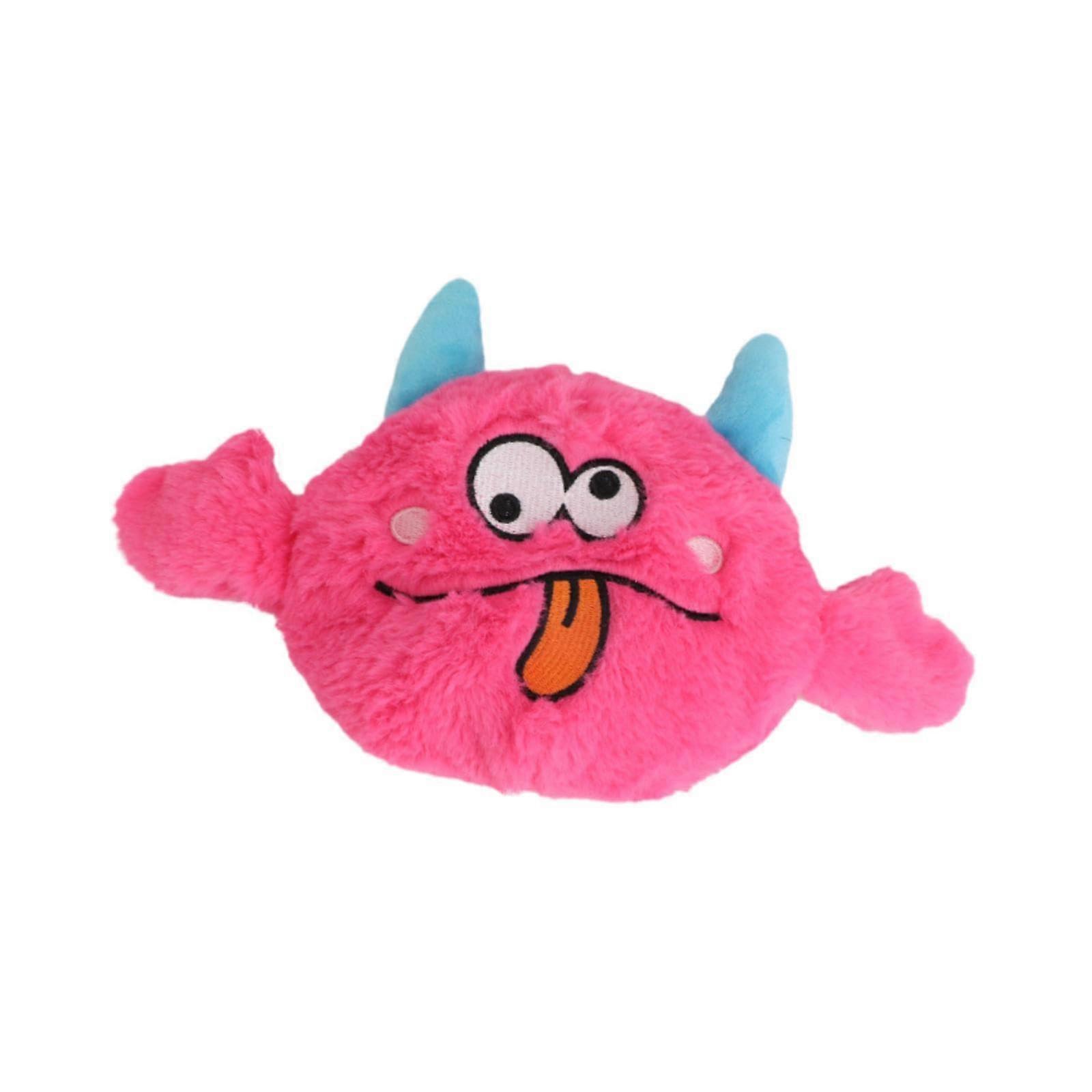 Kuscheltier Plush Dog Toy With Squeaker, Movable Training Sounds, Monster Toy, 26cm By 15cm, For Aggressive Chewers