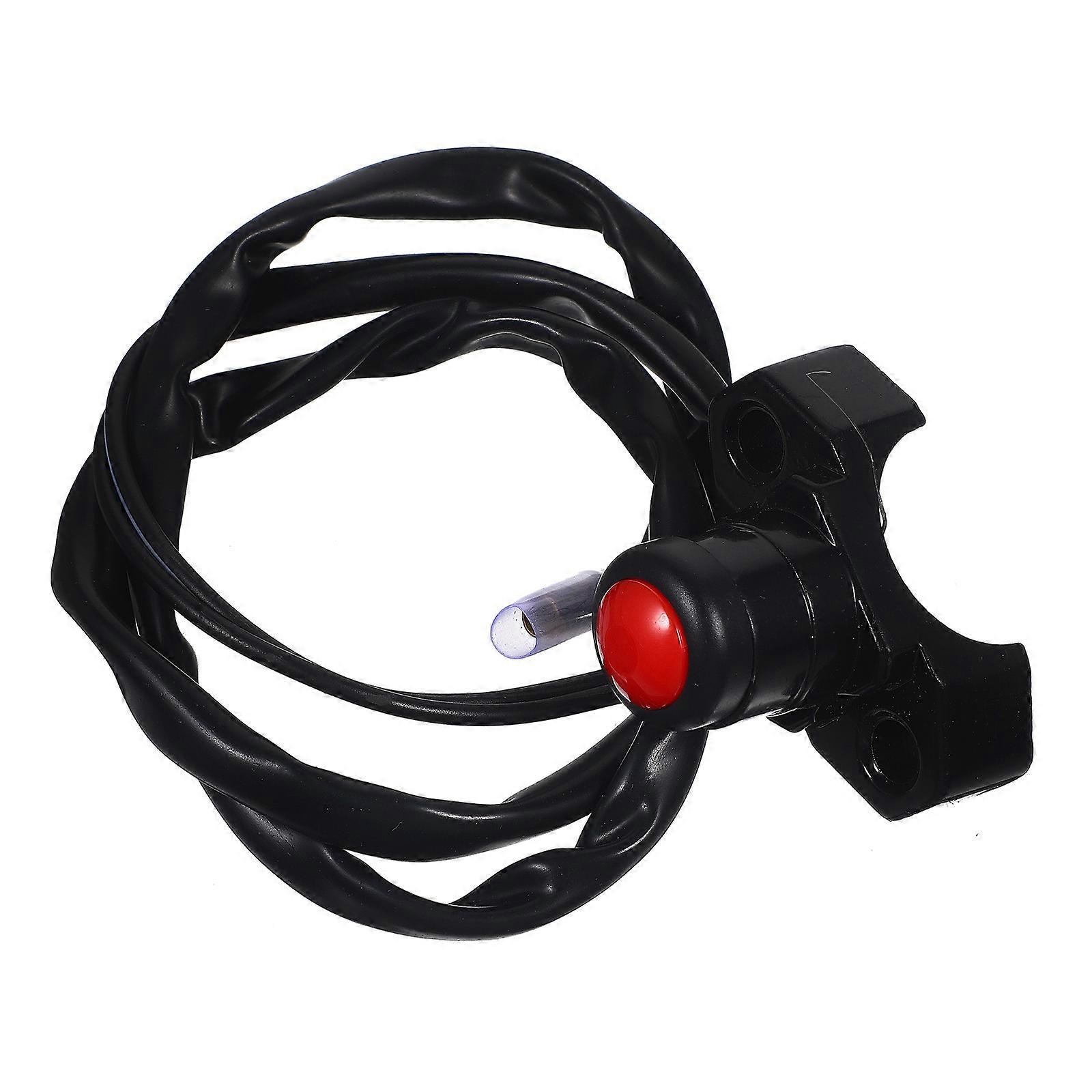 Durable Motorcycle Handlebar Switch with Off Button for Horn and Lights – Auto Reset Feature, Easy Installation, Compatible with Off Road Motorcycles