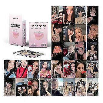 50pcs/caja Blackpink Photocards Toy Fun Lomo Cards Kpop Postcards