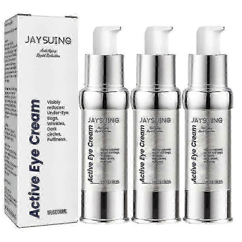 3x 即时紧致眼霜眼部提拉眼袋去除除皱黑眼圈去除眼部皮肤美容护理