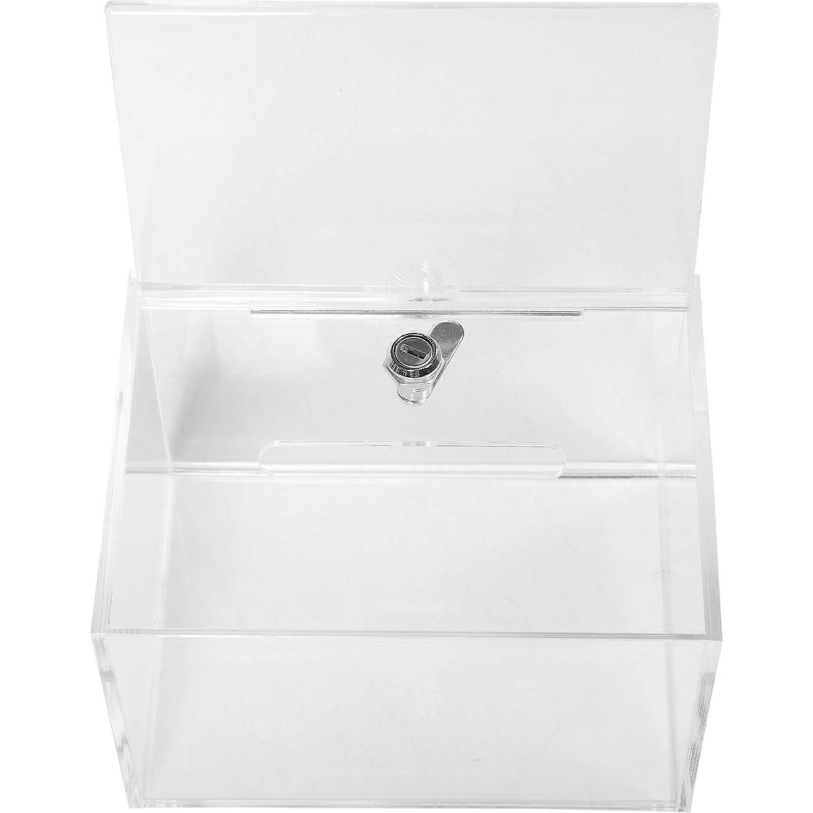 Donation Boxes For Money Opinion Collection Suggestion Box Wall Mailbox Rectangular Splashproof 1Pack