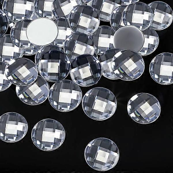100 Pcs Flat Back Rhinestones Rhinestones Acrylic