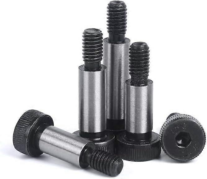 Shoulder Bearing Bolt Shaft, Hex Socket M5 M6 M8 M10 M12 M16 12.9 Head (5pcs) Ref: 6830