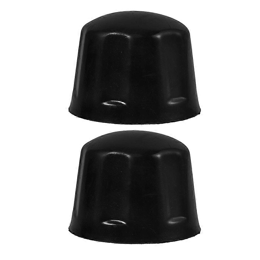 2 יחידות טרקטורונים 110-250 סמ"ק רכזת גלגלים מכסה גומי קל להתקנה קלה גומי מכסה חישוק לנגררים לטרקטורונים עגלות גולף וקארטינג