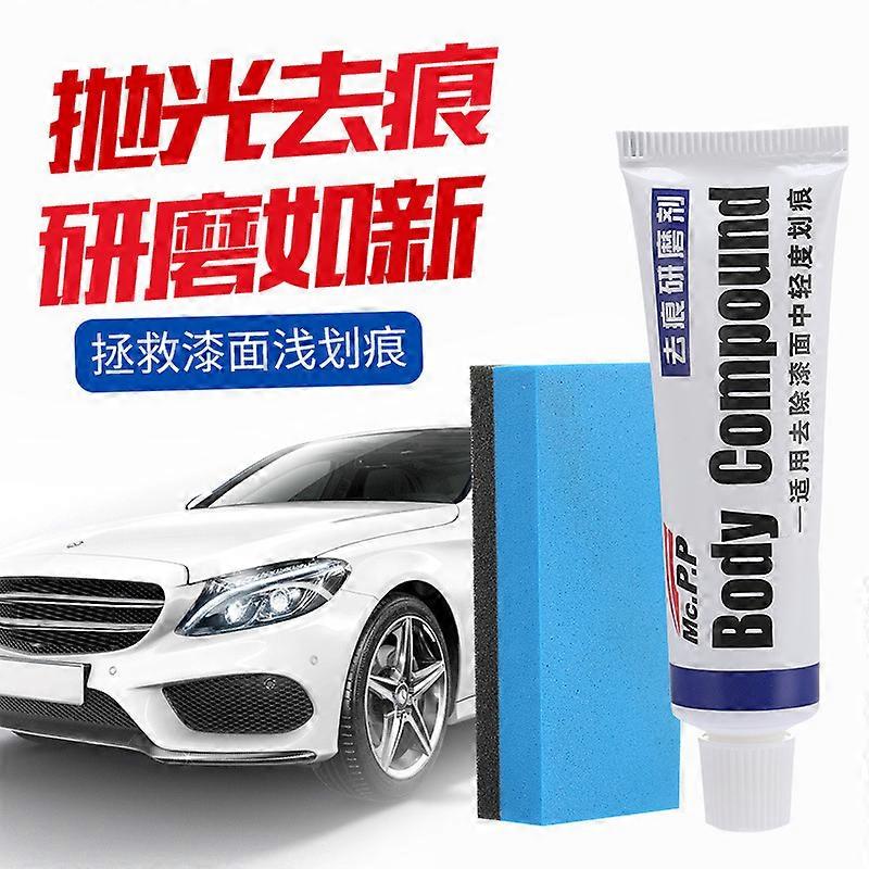Automobile scratch remover wax - polishing compound & corrosion protection