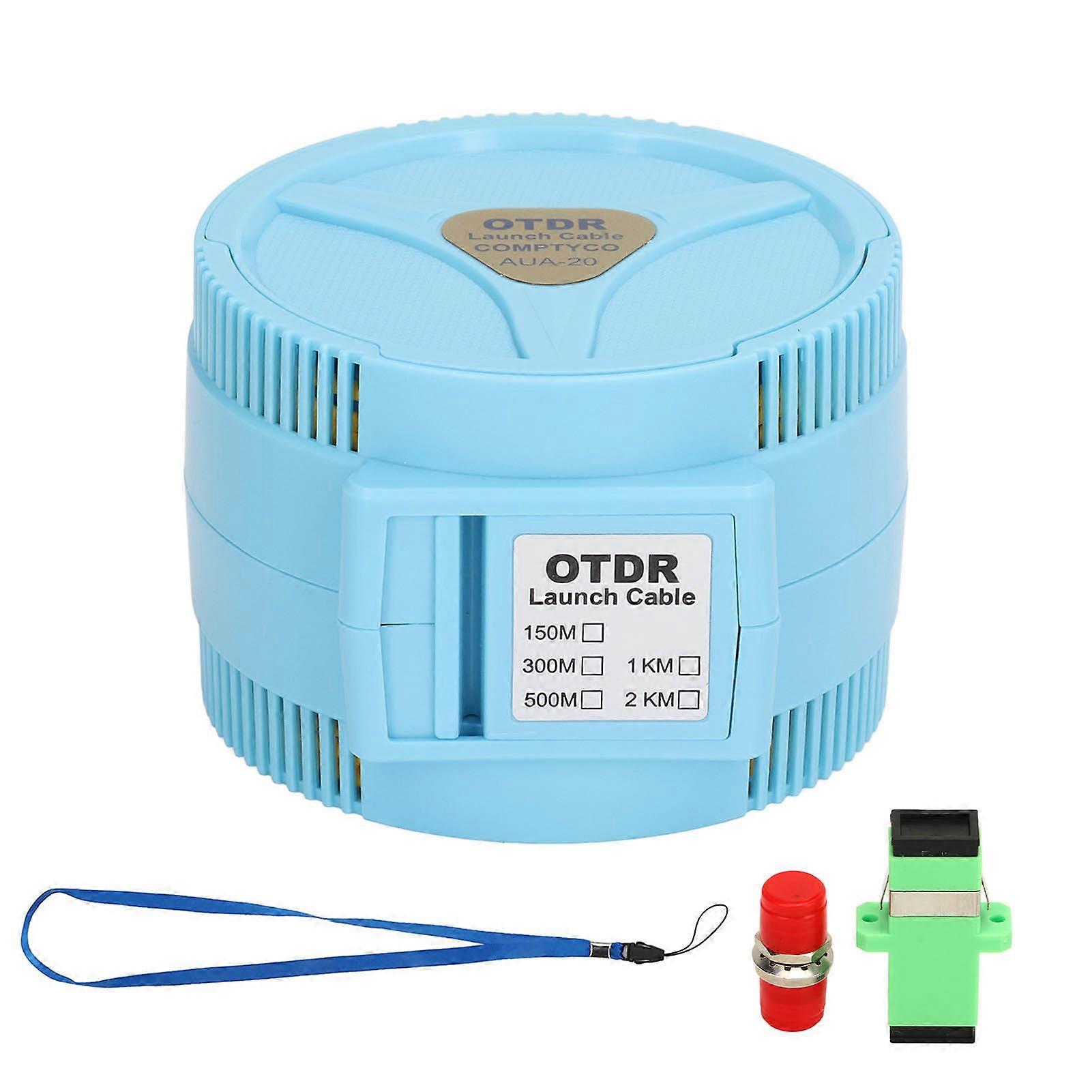 OTDR Launch Cable Box Optic Fiber Elminator SCUPC til SCUPC SM Singlemode Test Tool 150meter