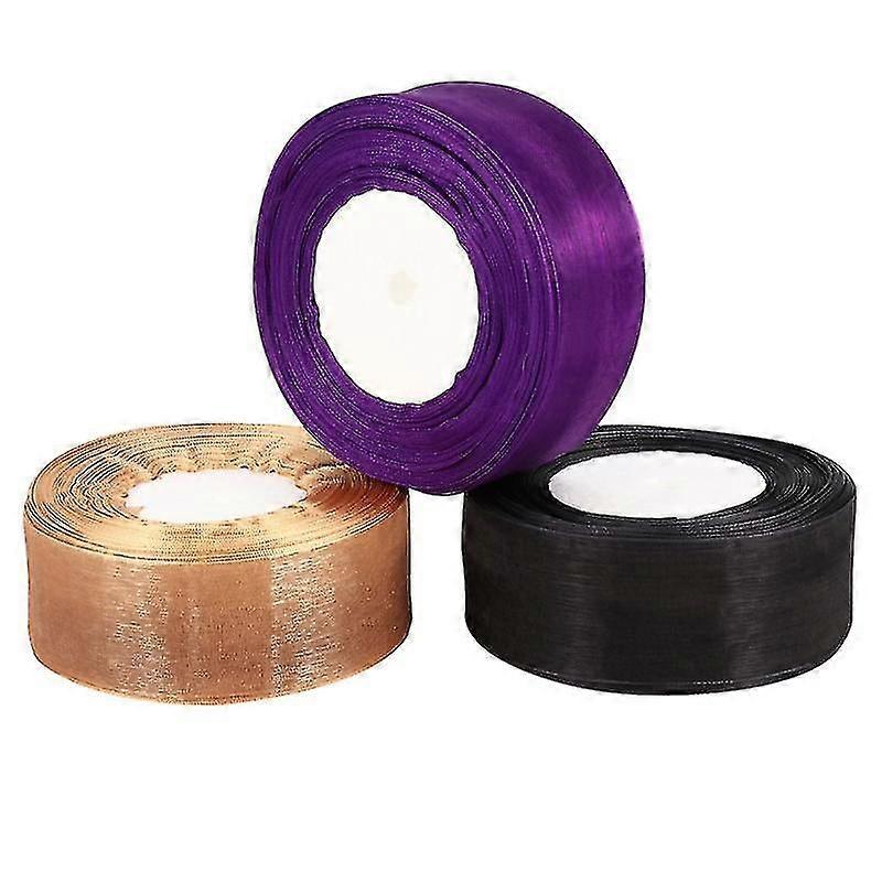 3pcs Dense Organza Tape