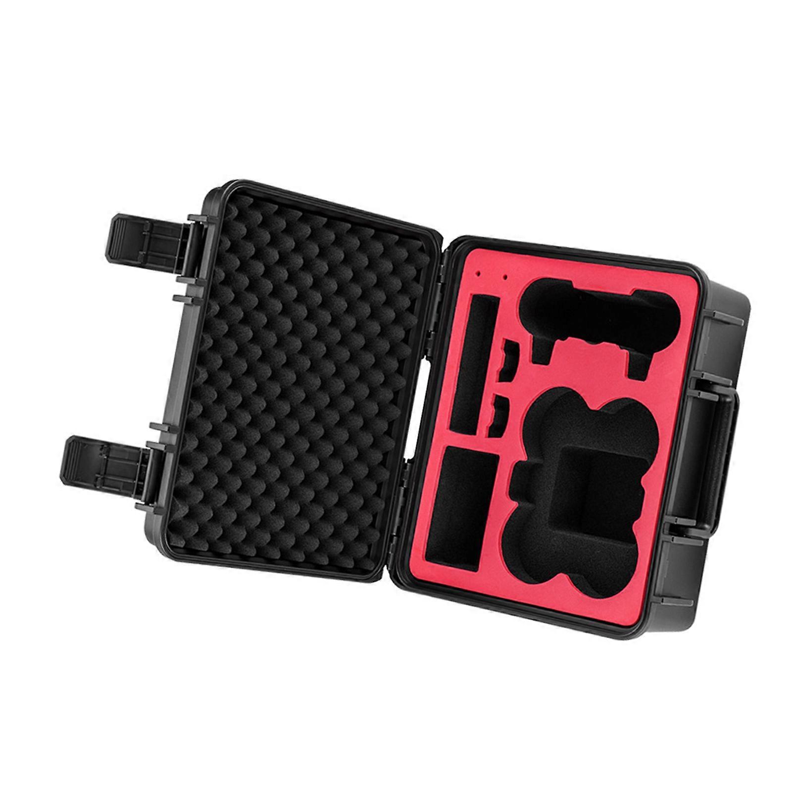 Quadcopter Case Travel Box For UAV Enthusiasts, Secure Hard Shell Case With Impact Absorbing Foam Layer Multicolor