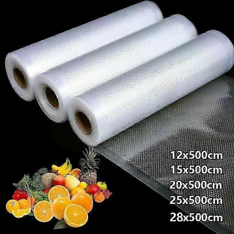 Food Vacuum Bags Fit For Sous Vide Storage Packaging bag Fit For Vacuum Sealer Meat Fruits Vegetables 500cm/Rolls
