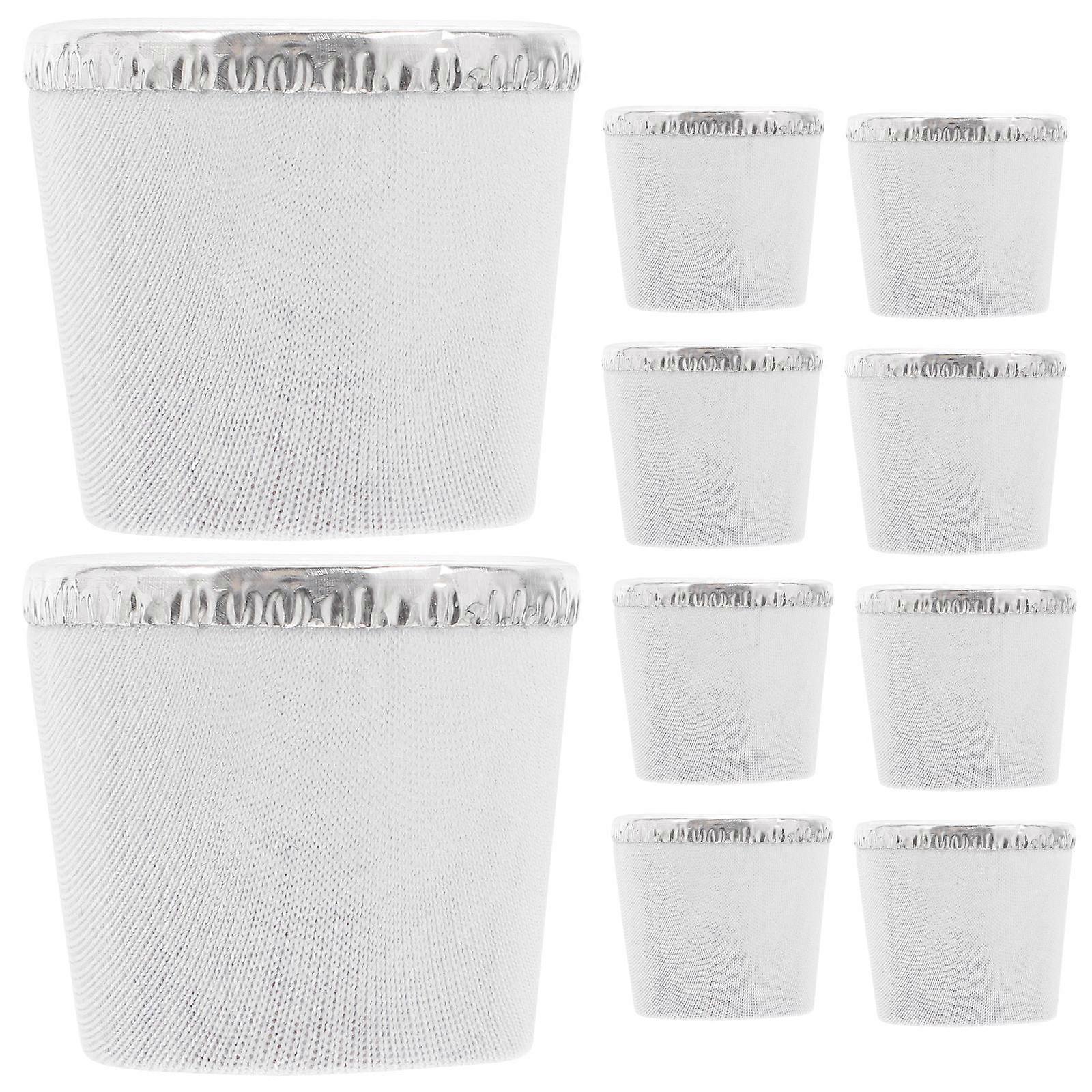 Lid Cap Kettle Parts Wood Tapered Plug Simple and Elegant Design Hot Beverage Storage Tea Drinking 4.00X3.50X3.50CM 10Pcs