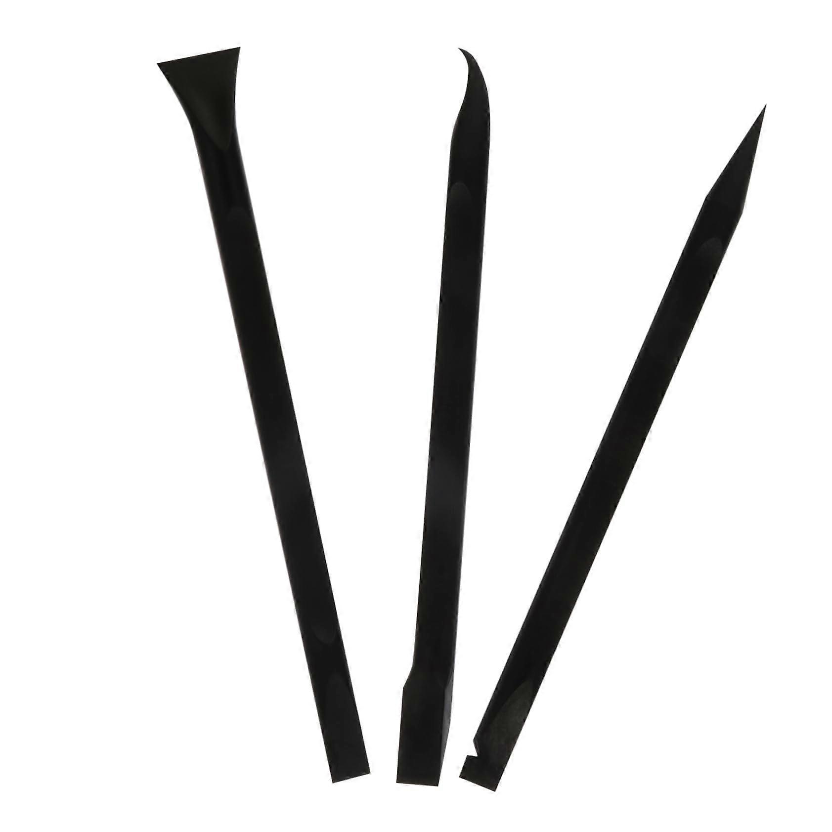 Pack of 3 AntiStatic Disassembly Bar Removal Tool Antistatic Double Head Crowbar Double Head Bar Plastic Carbon Fibre Plastic