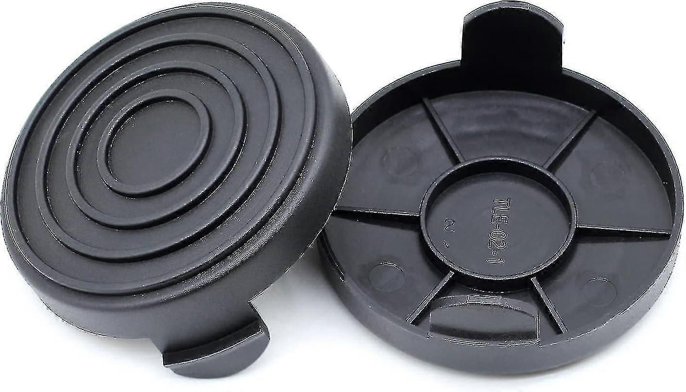 Spool Cover For Garden Trimmers (2 Pieces) - Compatible With Gardenline Glr Glt, Einhell Gc-et 4530 Set