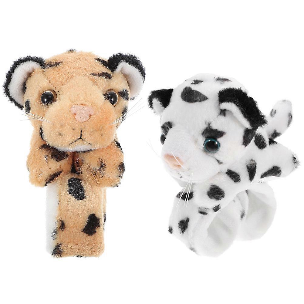 Animal Slap Band Stuffed Animal Design Safe to Use Assorted Color 22.5X7X6.5CM 2Pcs