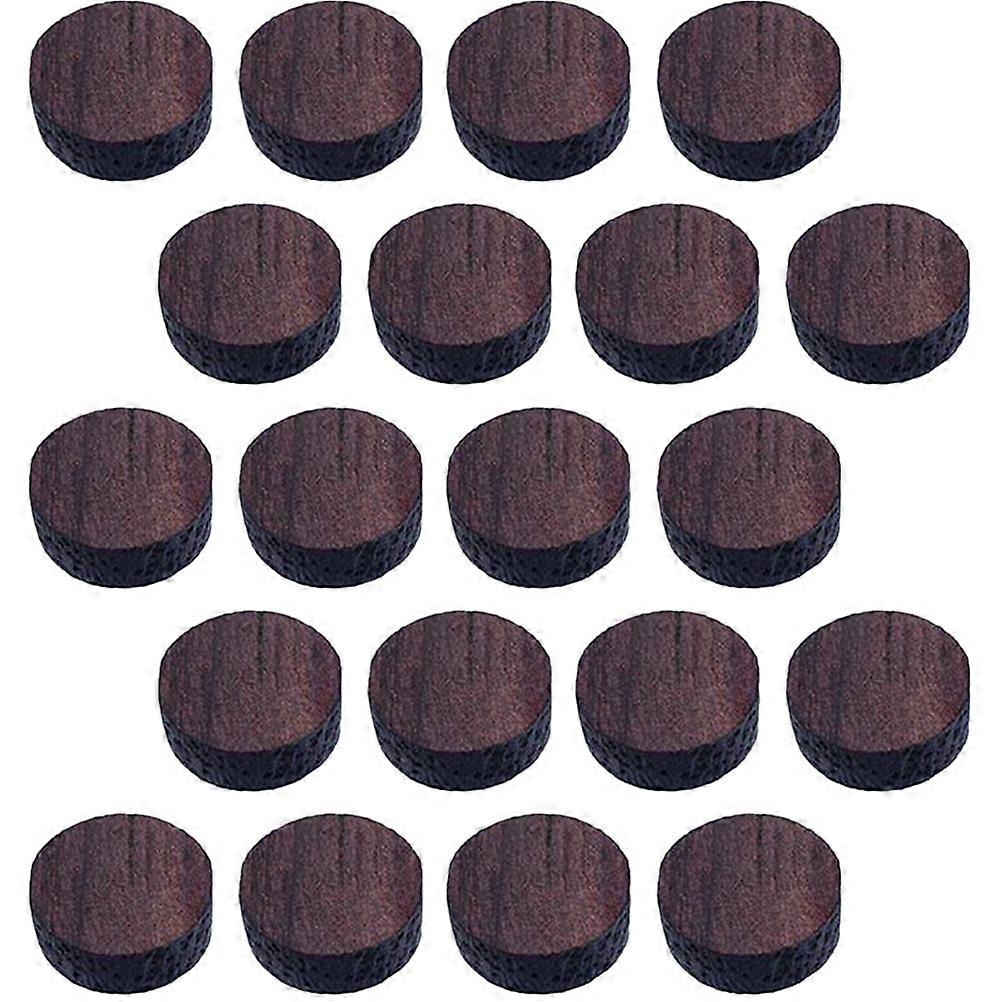 Guitar Side Dot Markers for Fingerboard Made of Synthetic Material Dark Brown Color 20 Pieces