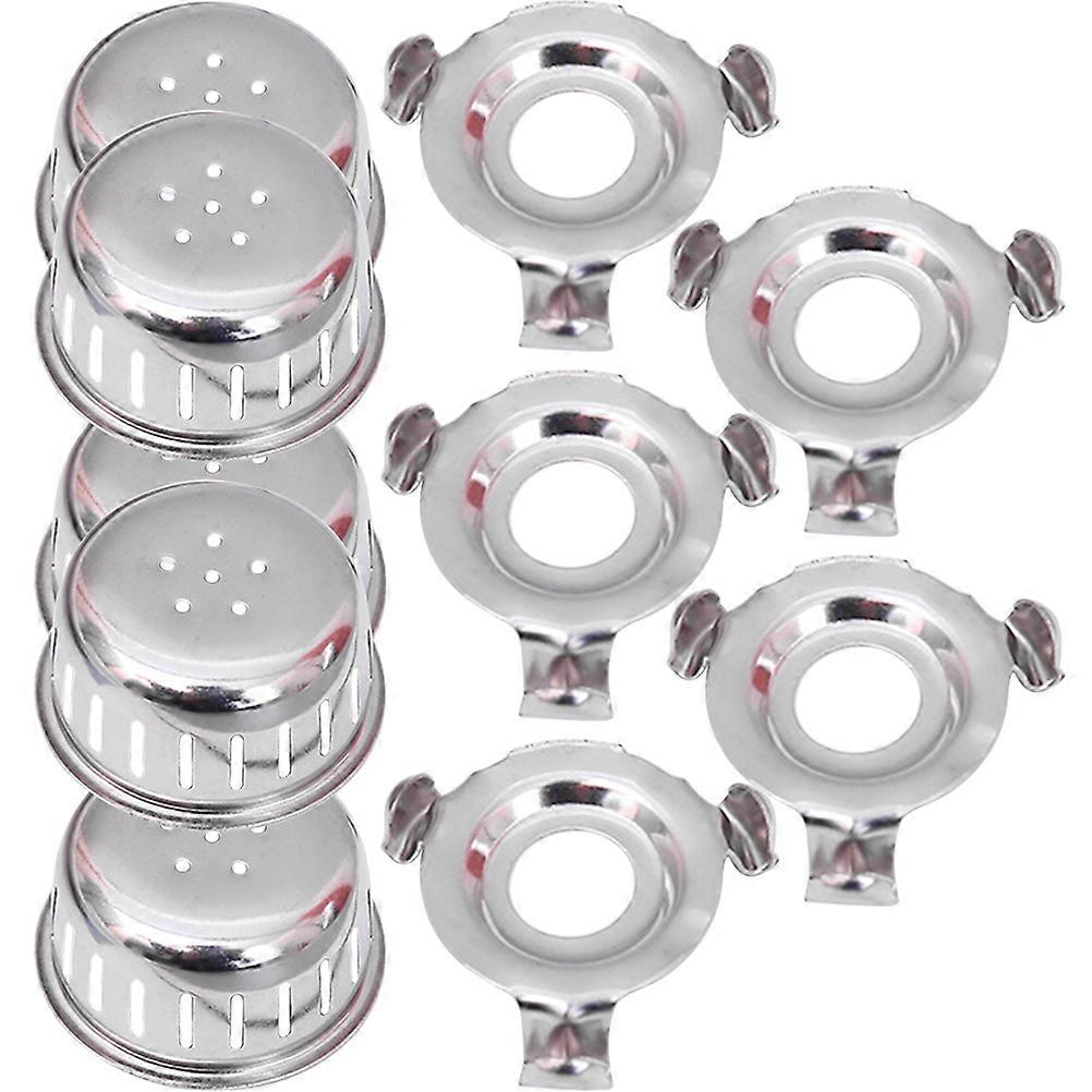 10 Sets Pressure Cooker Anti Blocking Cover Bracket Kit Replacement Parts