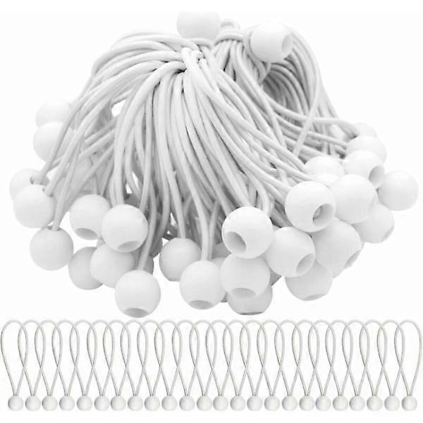 50pcs Bungee Cord with Rubber Bands and Balls Elastic Bungee Cords