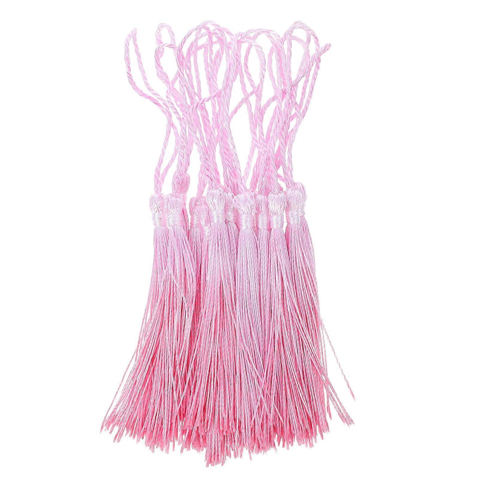 Simple And Delicate Style Hanging Tassels For Fan Bag Key Decoration 13.5X0.8X0.5CM 16Pcs