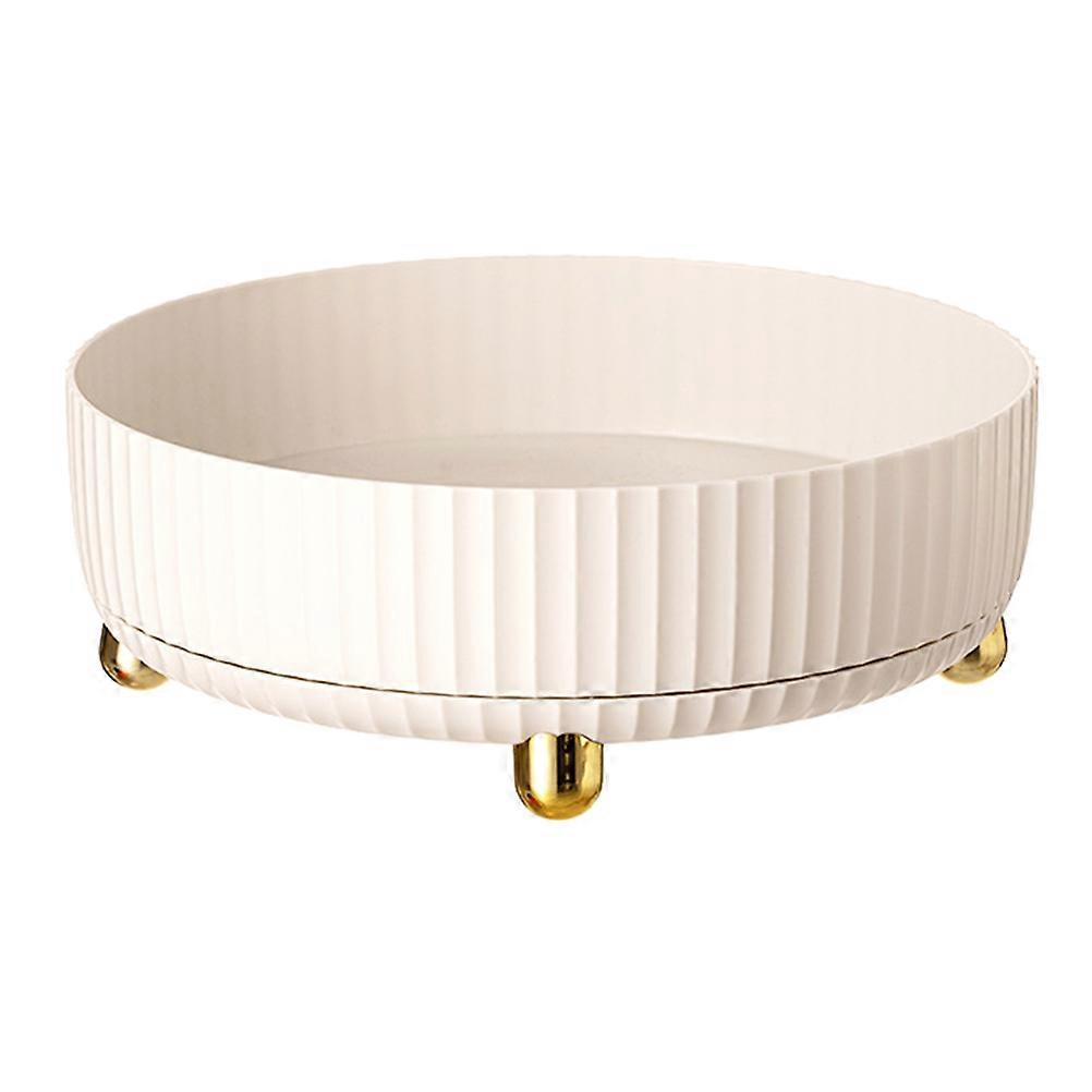 Lazy Susan Spice Rack For Cooking Enthusiasts 360 Degree Rotation PP Easy Cleaning 1Pcs