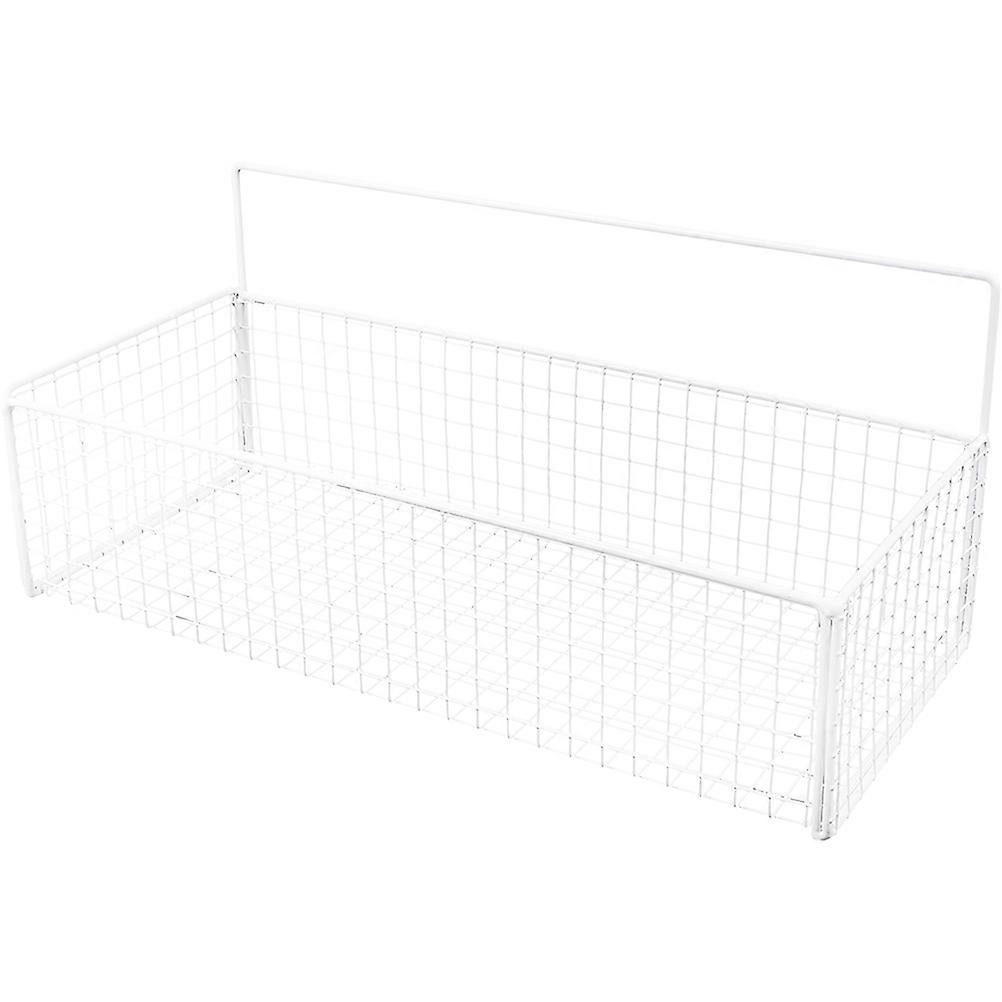 Kitchen Vegetable Storage Basket Wall Mount Design Sturdy Metal Simple Organization 1Pack