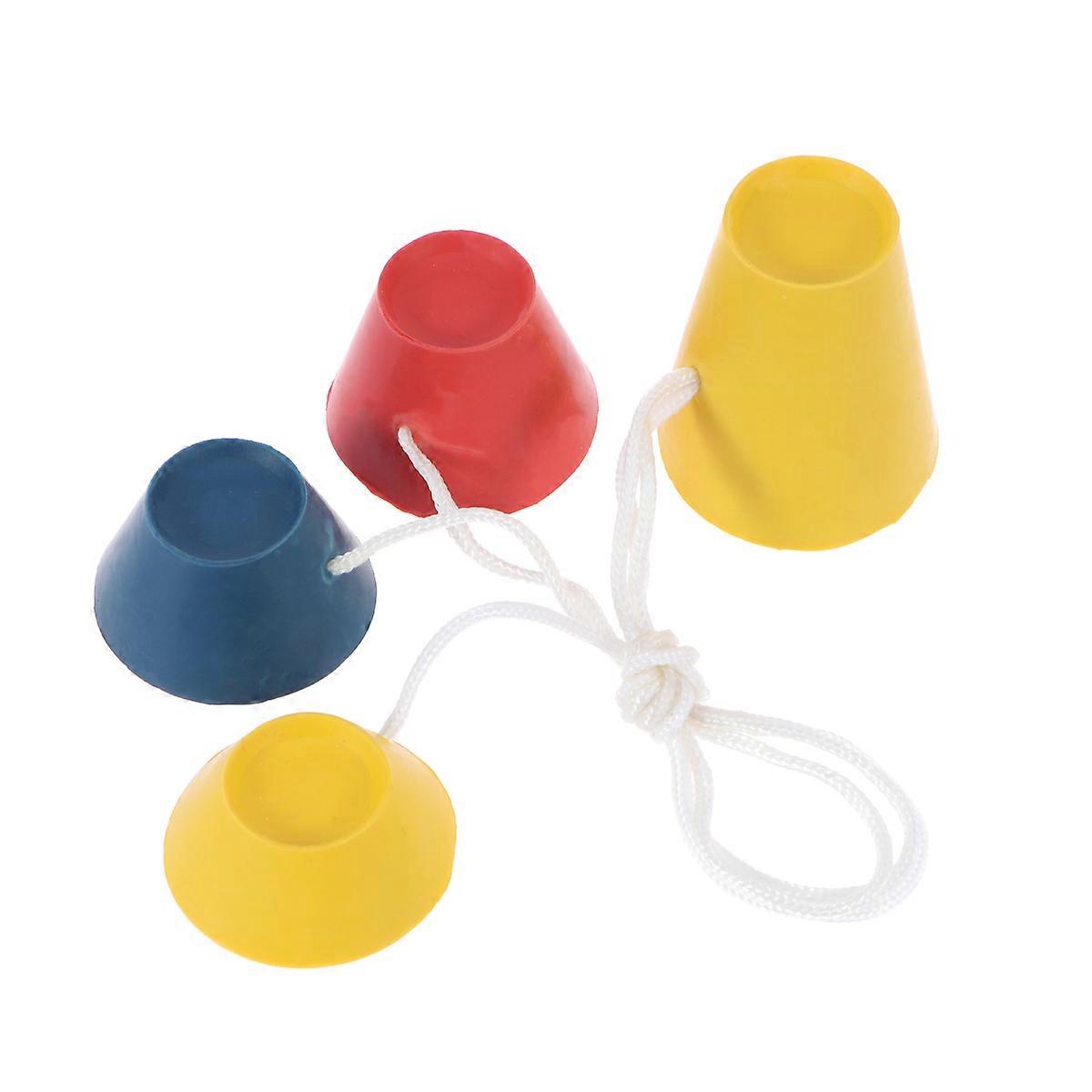 VORCOOL 4pcs Jumbo Rubber Winter Tees in Different Heights for Frosty Days
