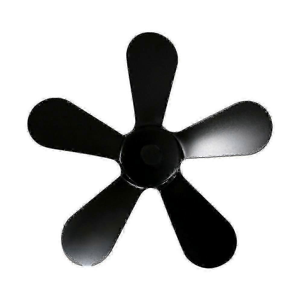 5 knive Effektive varmedrevne aluminium pejsventilatorblade