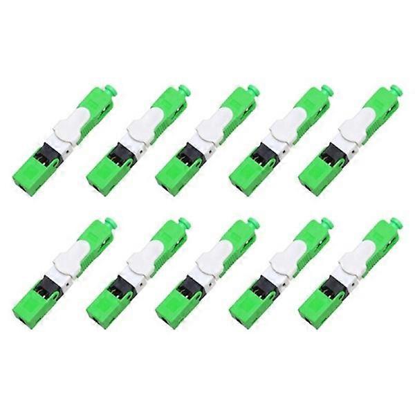 10 pcs FTTH ESC250D SC// Single-sided Fiber Optic Connector FTTH SM Optical Connector