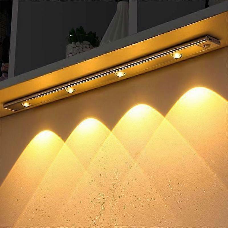 Ultra Thin Wireless LED Light with Motion Sensor USB Indoor Decorative Lighting Ideal for Kitchen-50cm