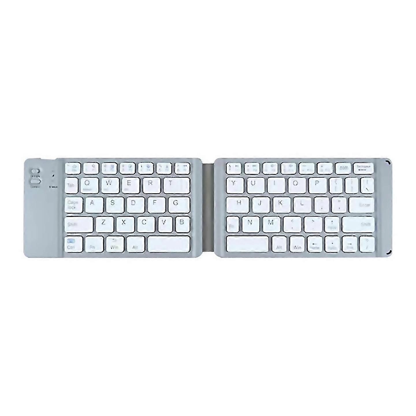 For Dual Folding Wireless Bluetooth Keyboard For Tablet Computer A