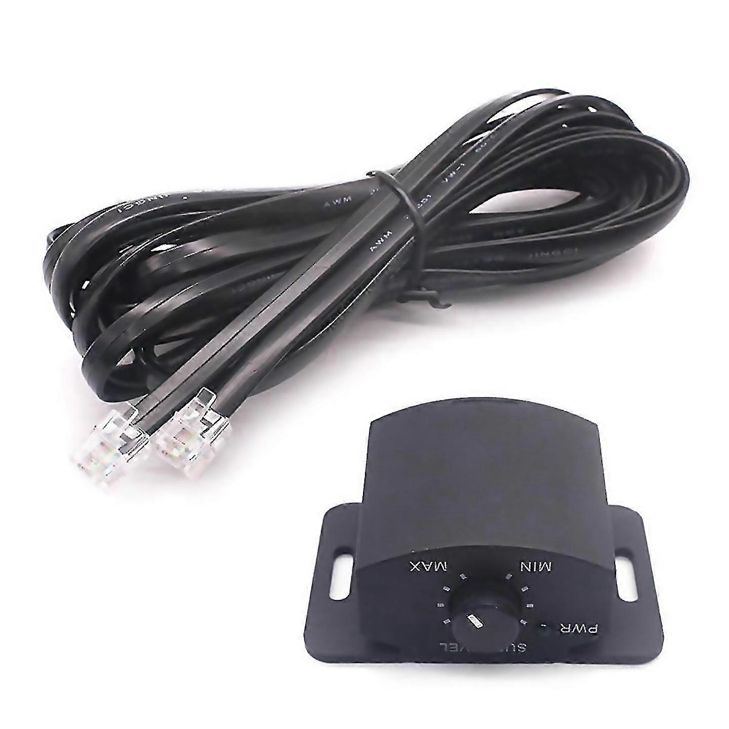 Amplifier Replacement Bass Knob Control Remote 6pin Subwoofer Remote Volumes Adjustment Control Kno
