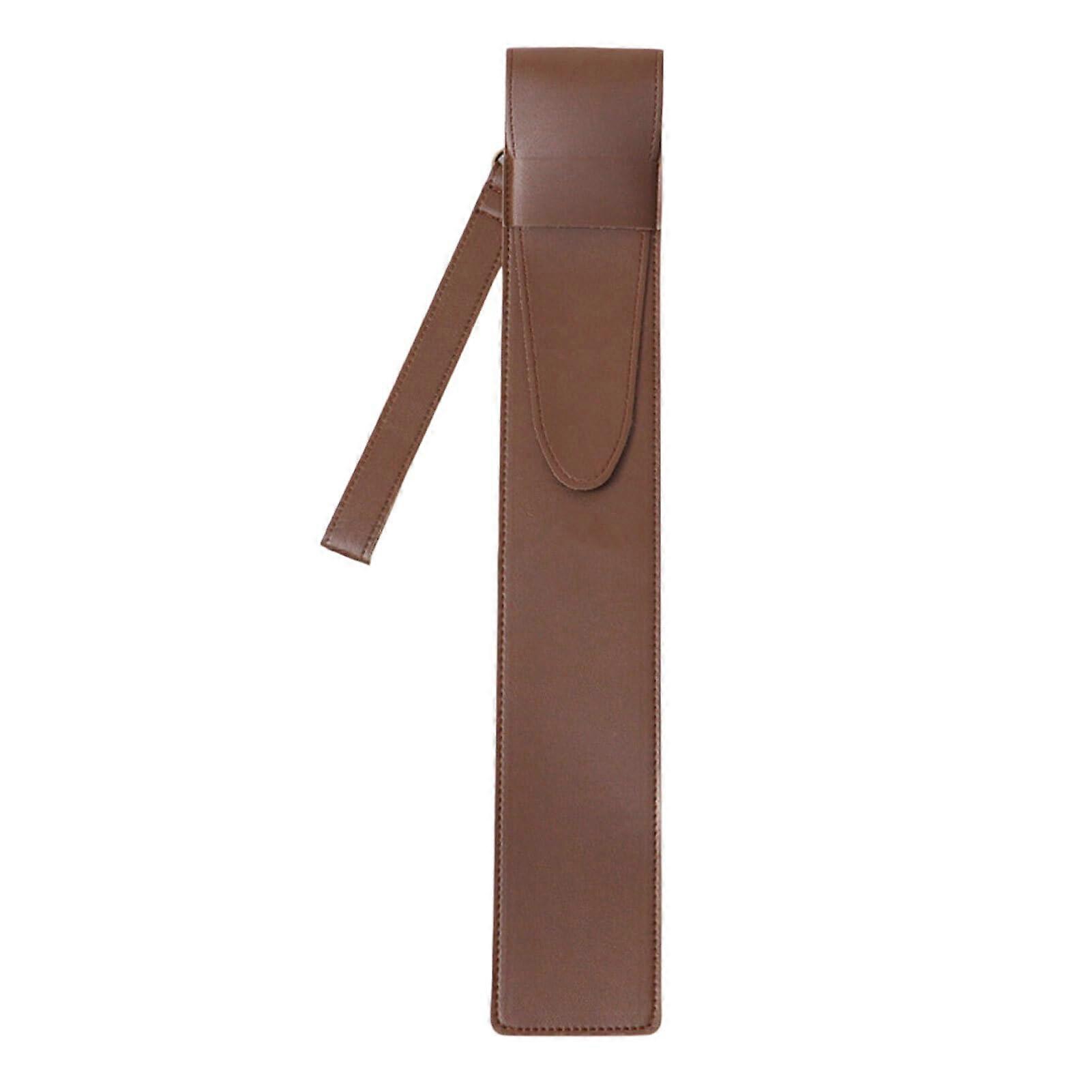 Drumstick Halter für Partys aus PU Leder mit Ledertasche, Drumstick Tasche für alle Modelle, Schwarz, Tragbar