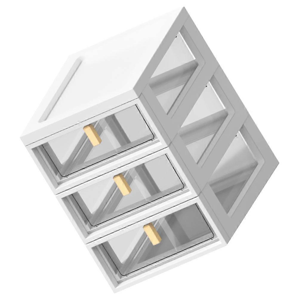 Tabletop Drawer Storage Case for Students Rectangular Organizer 25X18CM Ideal For Classrooms 1Pcs