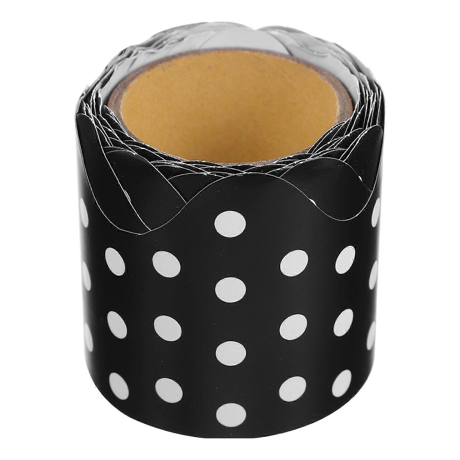 Border Bulletin Board Decorative Blackboard Roll For DIY Craft Projects Children Students 1500X7X0.1CM Ideal For Classroom Decoration 1 Roll