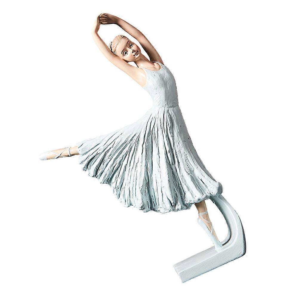 Dancing Girl Figurine 1Pack Abstract Smooth Lines Decoration Suitable For Home Use Office And 24.5x14.5cm
