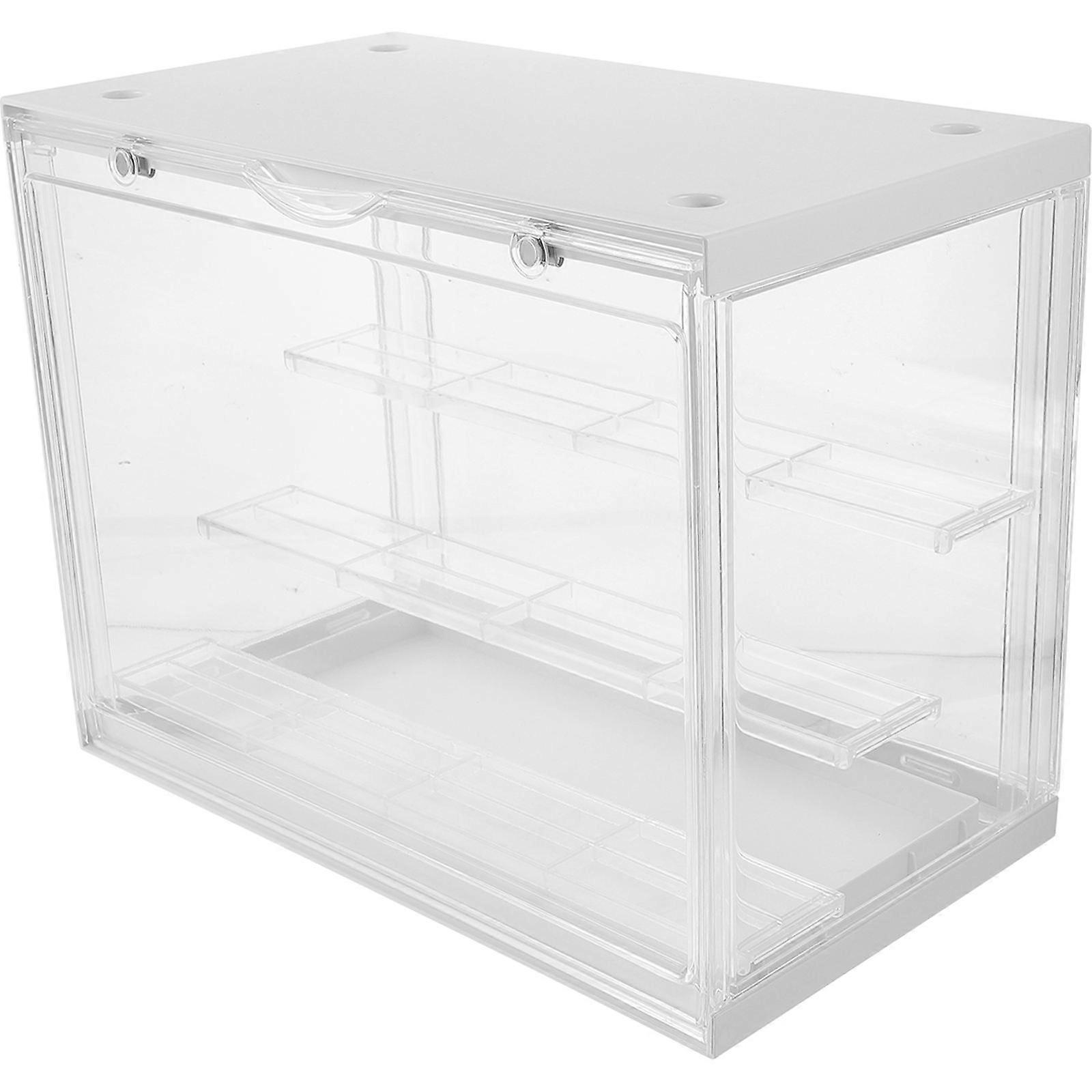 Transparent Doll Box Display Case for Figures & Collectibles   Dustproof Storage Organizer for Home & Office   Elegant Showcase for Miniature Models