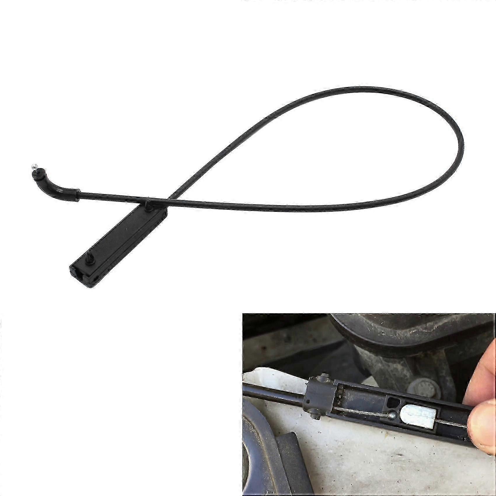 Engine Bonnet Lock Latch Release Cable Wire for BMW E81 E82 E87 1 Series 2007-2013 Replacement