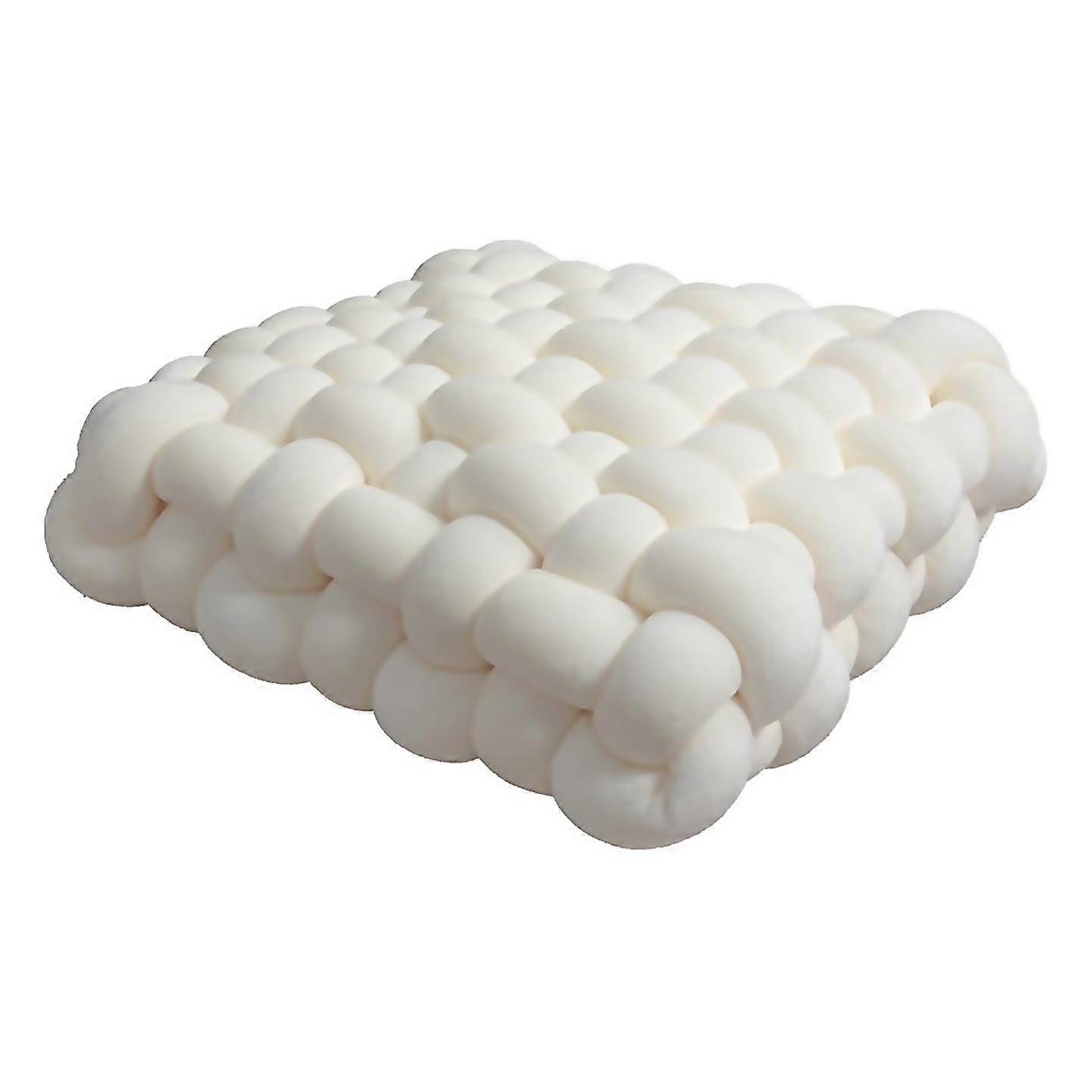 For Cushion Woven Pillow Square Backrest Plush Pillow Sofa Cushion