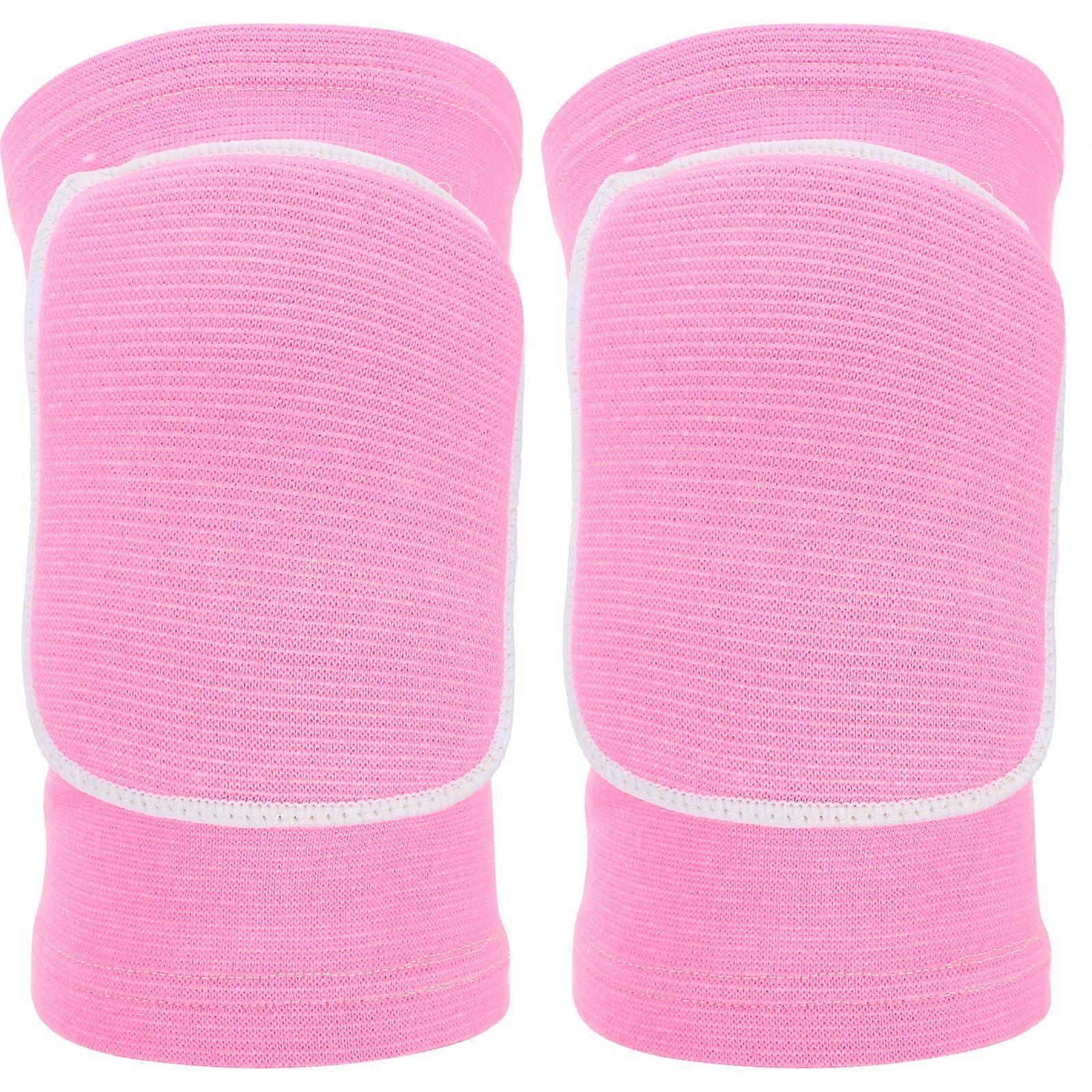 Elastic Knee Protector 1 Pair Sponge knee Perfect for Sports Enthusiasts Office Workers Ensuring Comfort in Pink