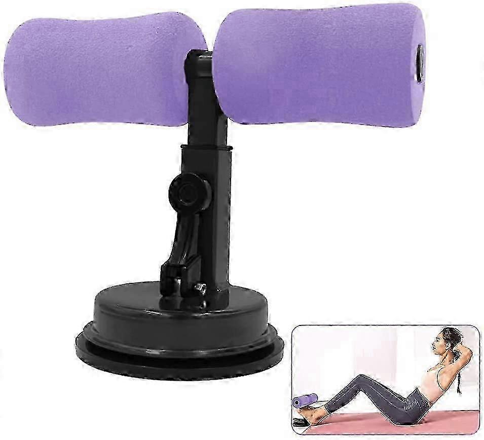 Portable Self-Suction Situp Bar with Multifunctional Tummy Exercise Tool - Sit-Up Assist Device for Fitness Enthusiasts