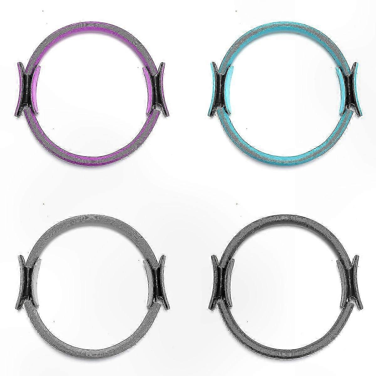 Dual Pilates Ring Suitable for Various Exercise Routines, Body Beauty, Sports Fitness, and Yoga Workouts - Yoga Circle Fitness Equipment