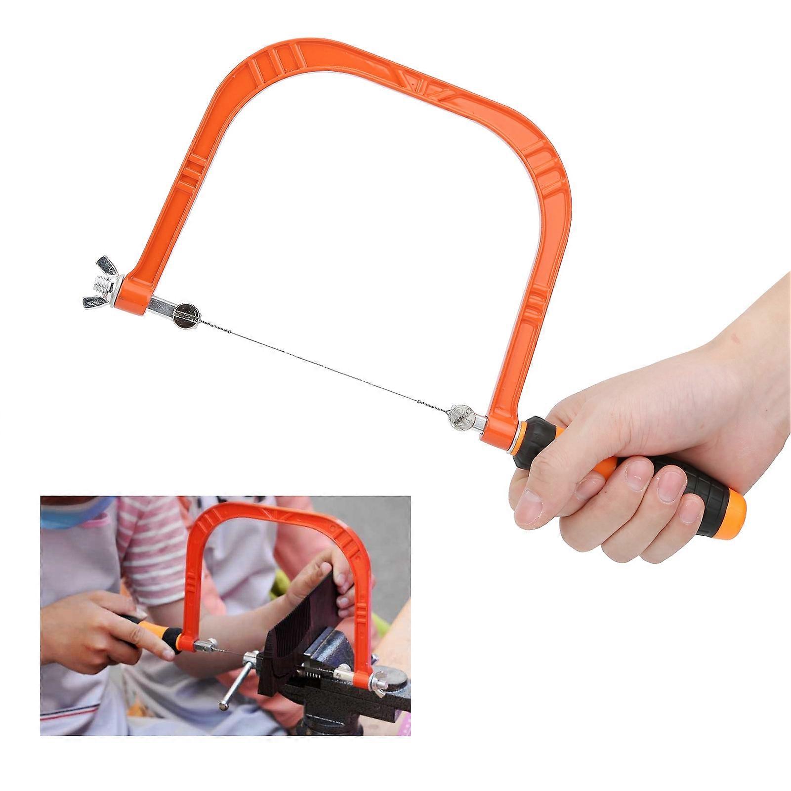 Mini Coping Saw Adjustable Aluminum Alloy Woodworking Cutting Manual Hardware Tools