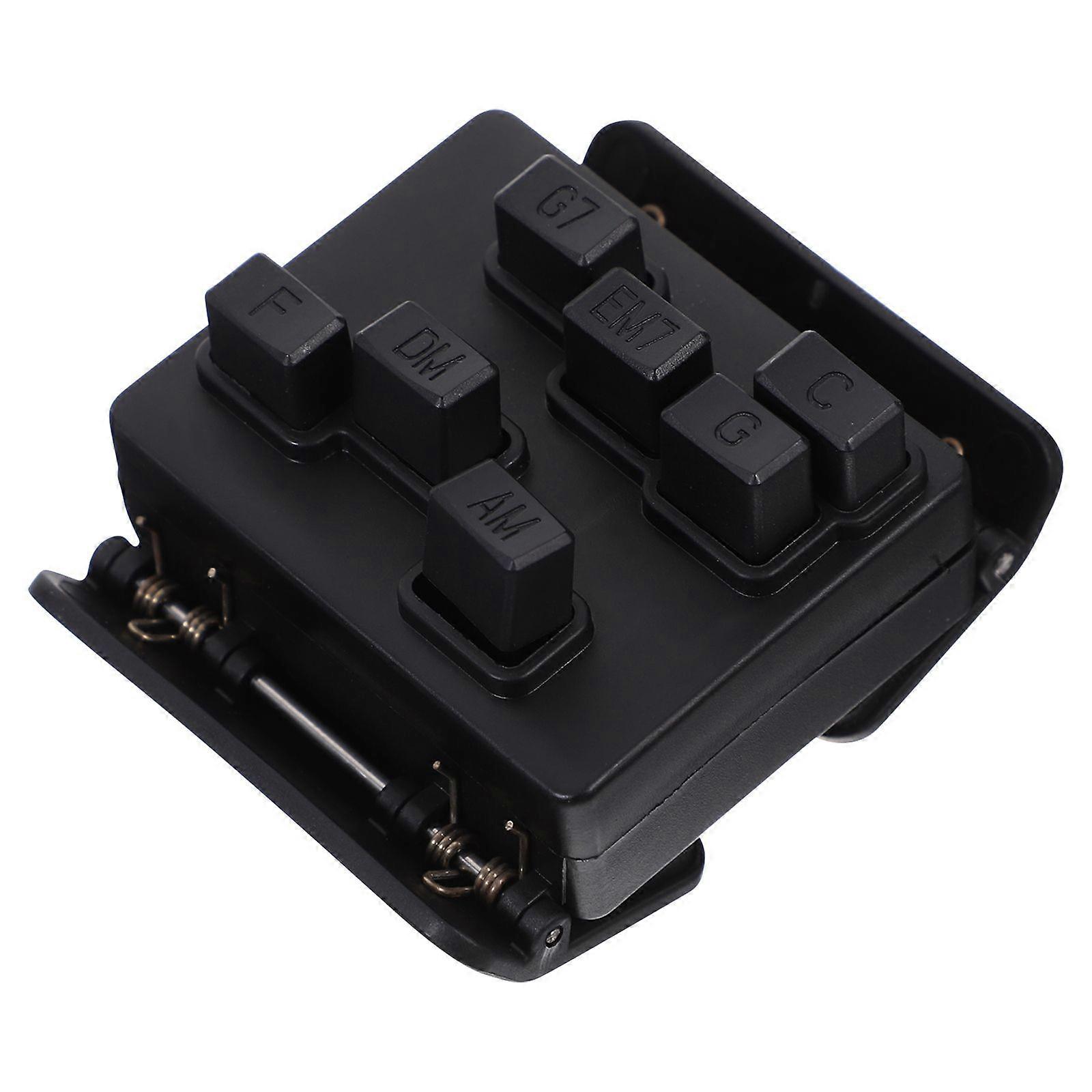 Ukulele Learning System Teaching Practice Aid for Beginner (Black)