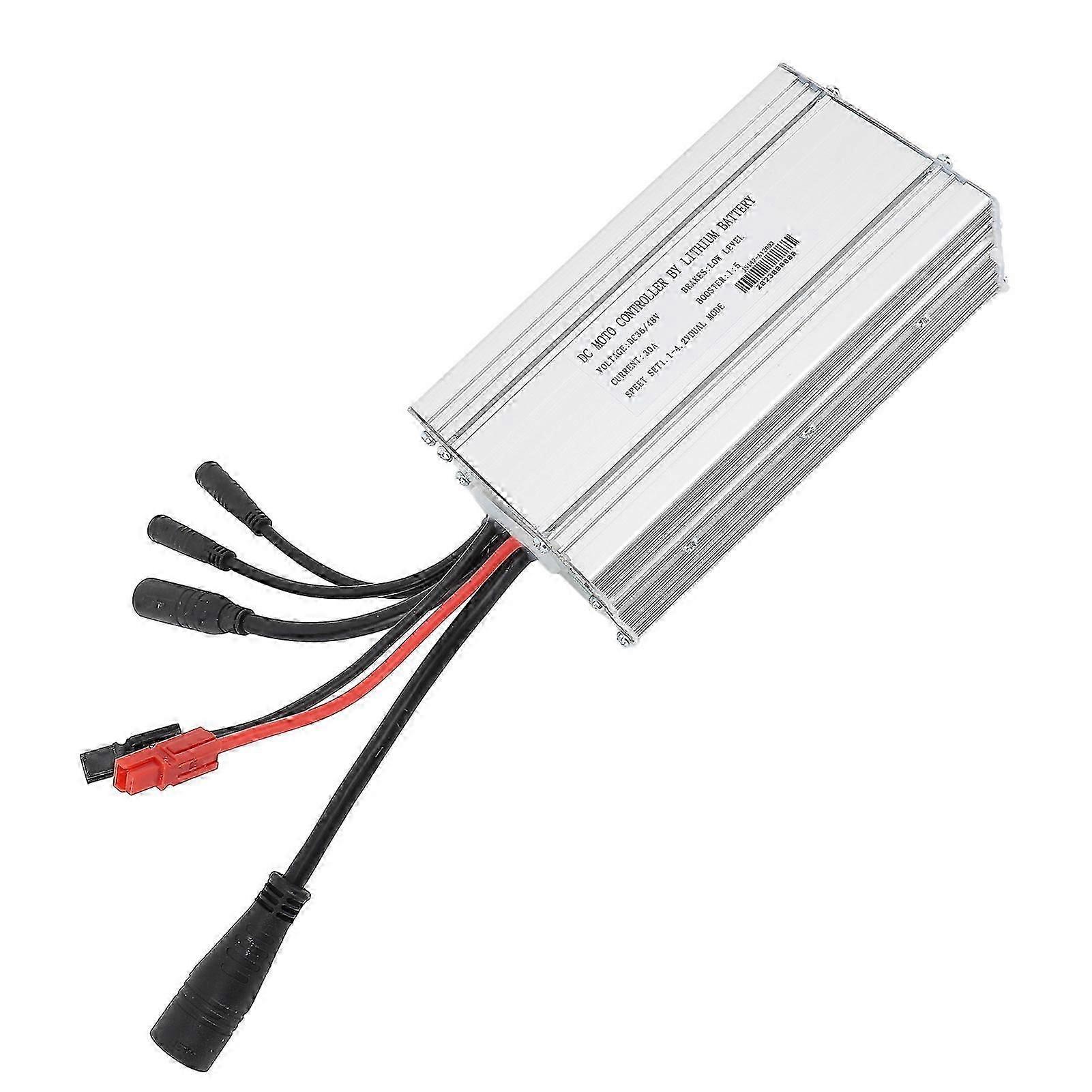 30A Brushless Motor Controller for 1000W Power Waterproof Square Wave Controller Electric Bike Modification Accessory