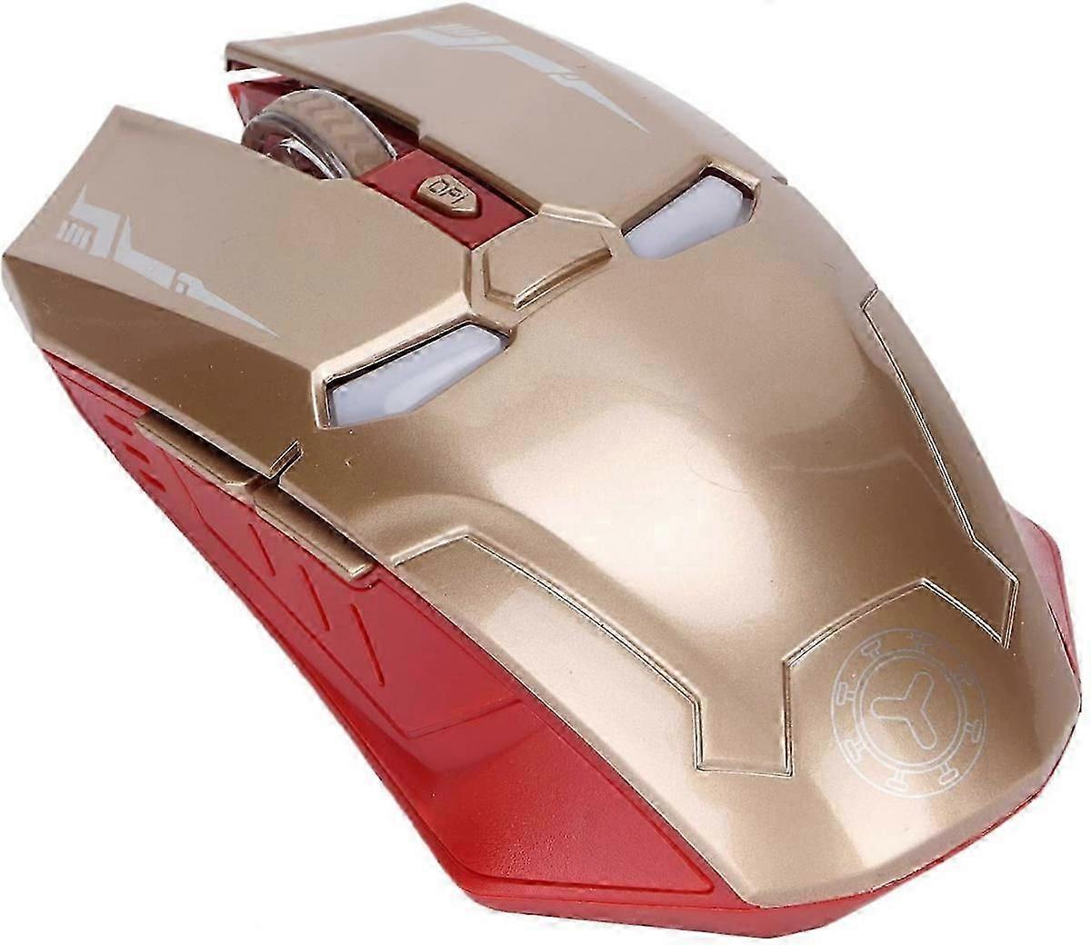 Wireless mouse, wireless USB computer gaming mouse, high precision, superhero